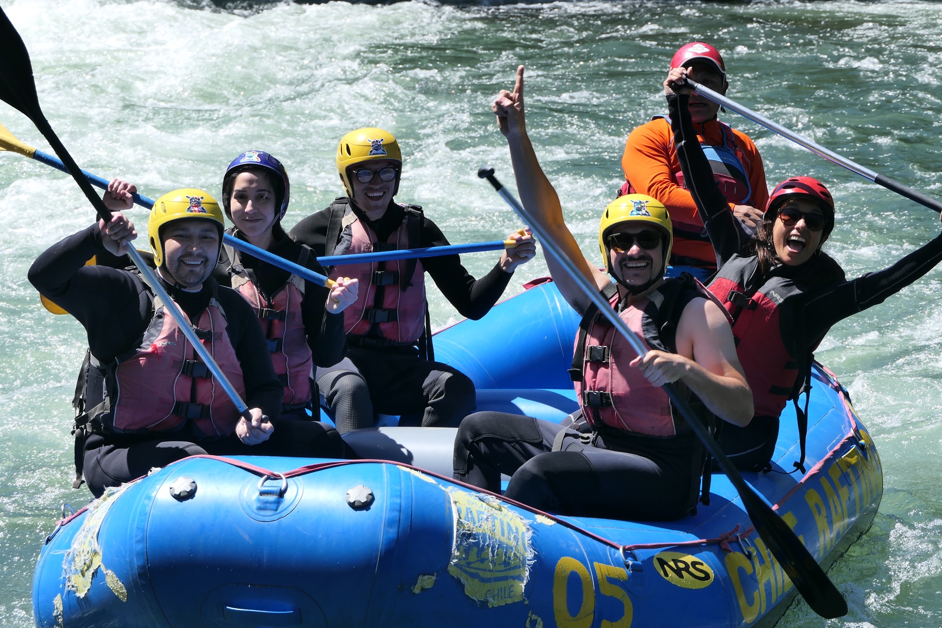 Rafting trancura bajo
